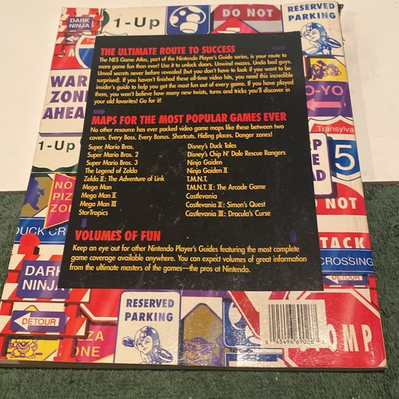 Vintage 1991 Nintendo NES Game Atlas Player’s Guide in used but good condition - Picture 2 of 5